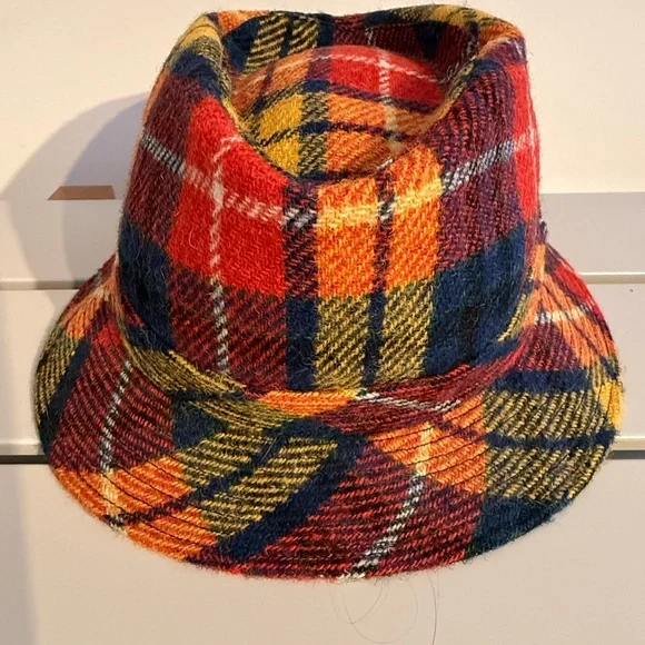 Harris Tweed Wool Hat - Picture 2 of 7